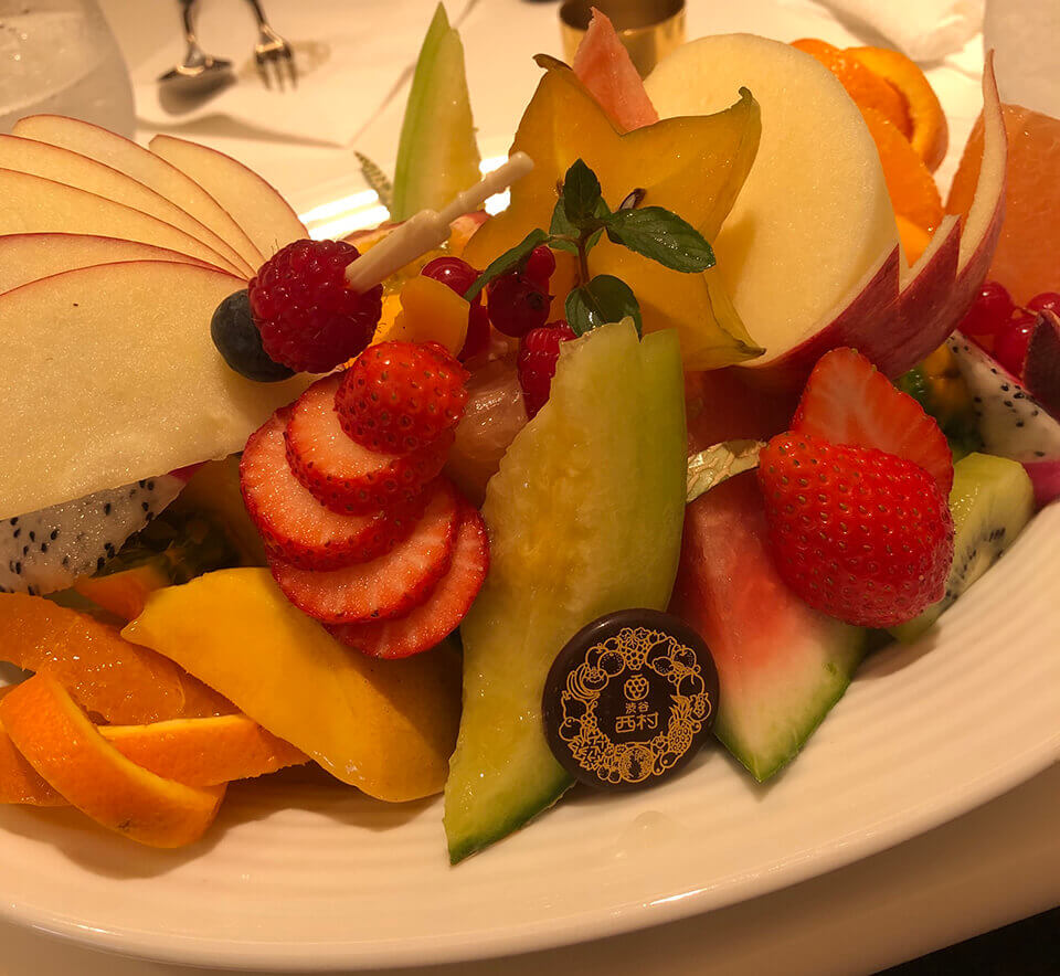 フルーツ盛り合わせを東京の渋谷西村フルーツパーラーで食べた感想 一生ひろきゅんブログ